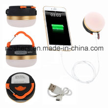 Rechargeable R5 LED Magnetic Portable Hiking Camping Tent Lantern Light USB Lamp